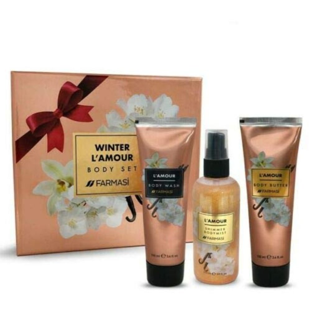 Winter L'amour Body Set Farmasi Body Mist bundle